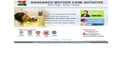 Desktop Screenshot of kmcindia.org